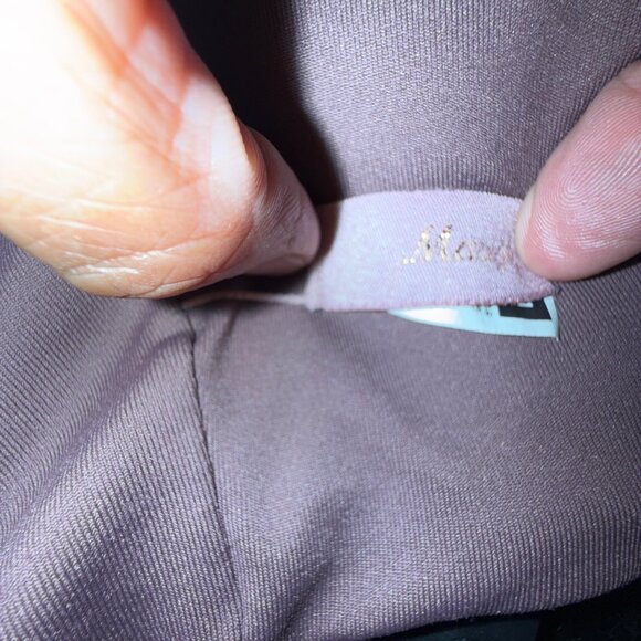 Maagi Tropical Print Lace-Up Bikini Top Size S - Picture 4 of 4